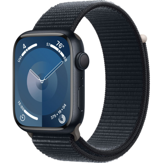 Умные часы Apple Watch Series 9 41 мм GPS+Cellular Aluminium Case Sport Loop Темная ночь