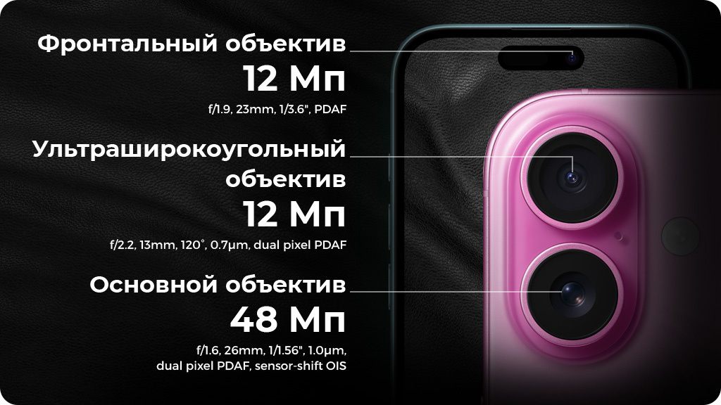 Apple iPhone 16 512 ГБ Black nano SIM + eSIM